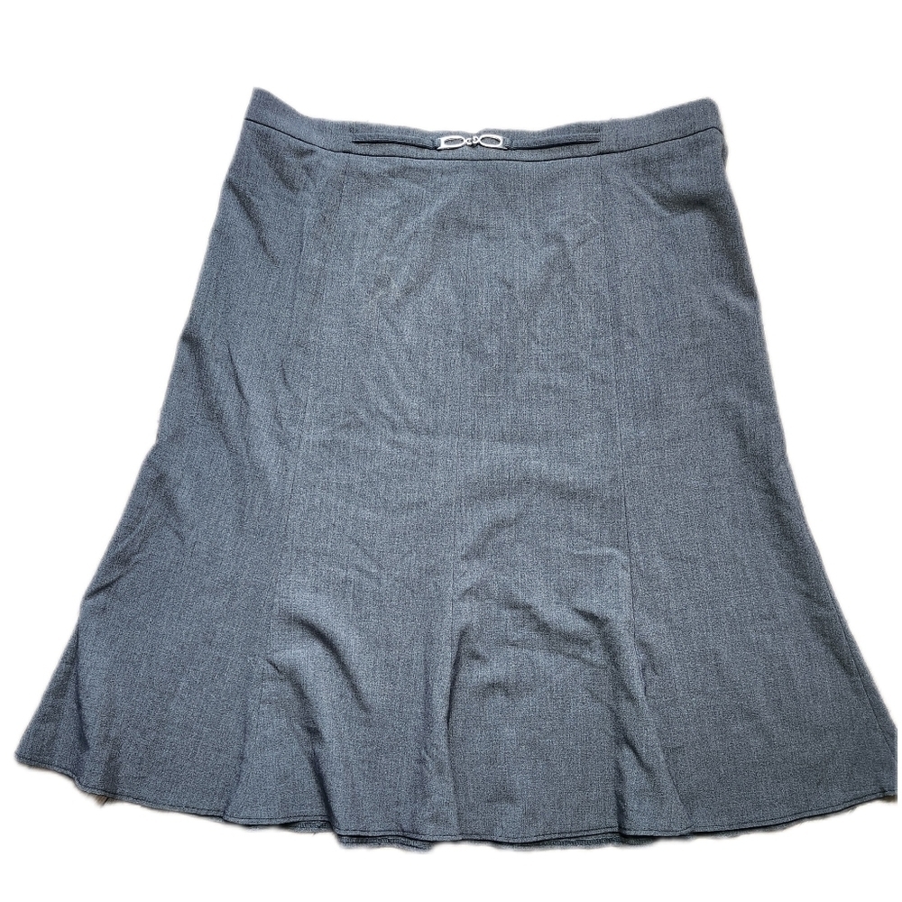 CANDA flare Gray skirt Size XL